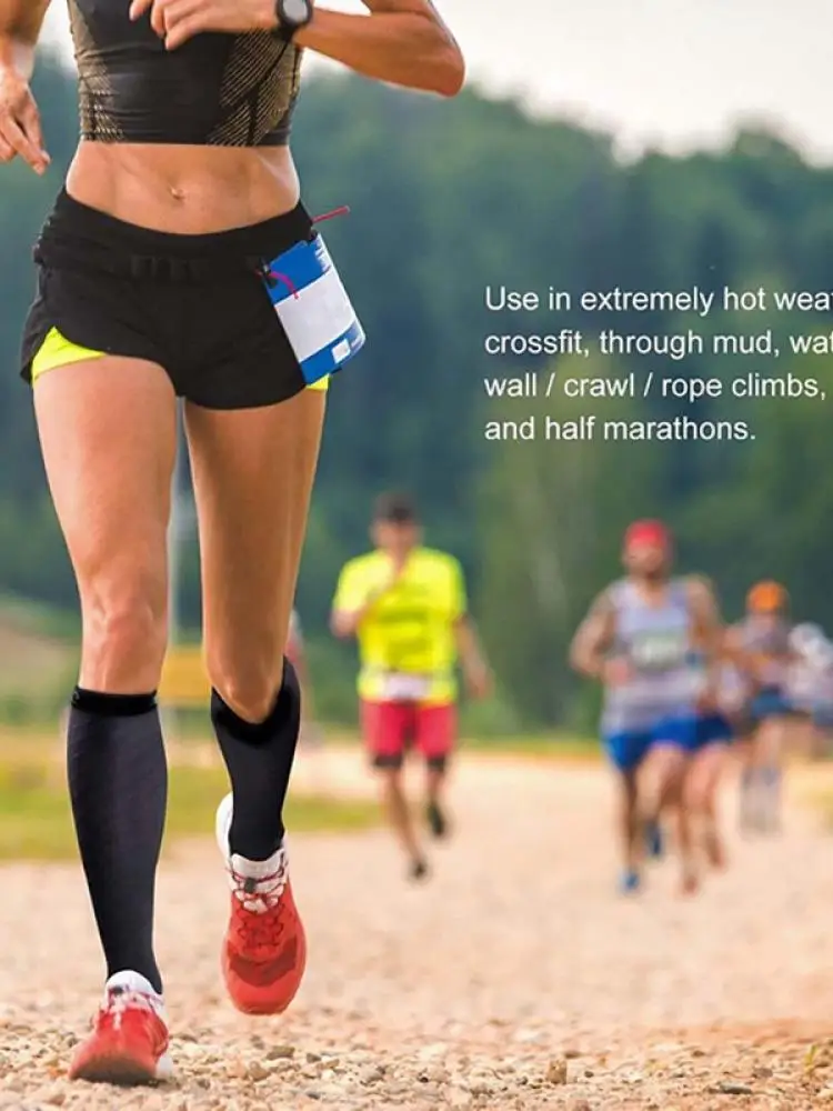 

Men'S And Women'S Breathable Compression Running Socks Knee High Marathon Sports Socks Medical Nurses Varicose Veins Stockings