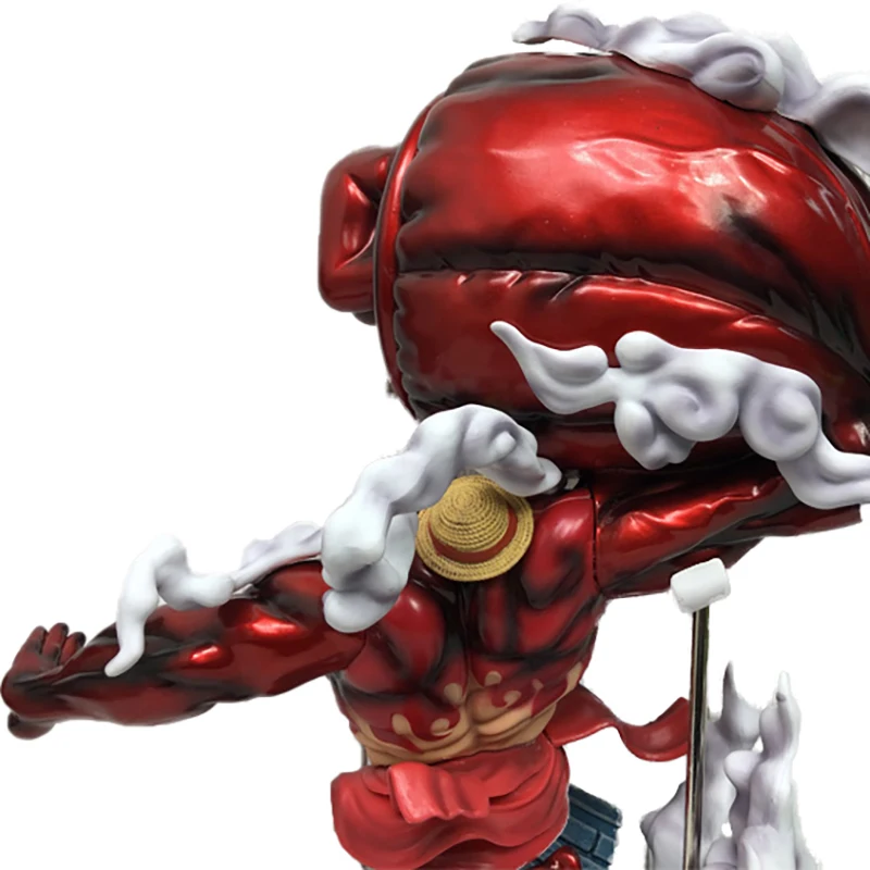 

One Piece Monkey D Luffy Action Figure Anime Four Files Battle Model 43CM Great Ape Oversize Version Toys Collection Figma Gift