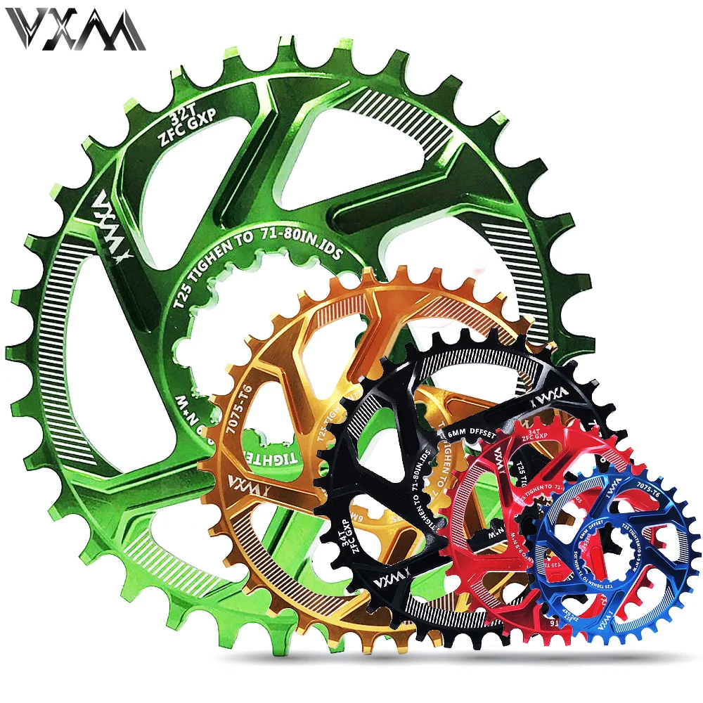 Комплект звездочек для велосипеда VXM MTB GXP фиксированная шестерня Кривошип 34T 36T 38T
