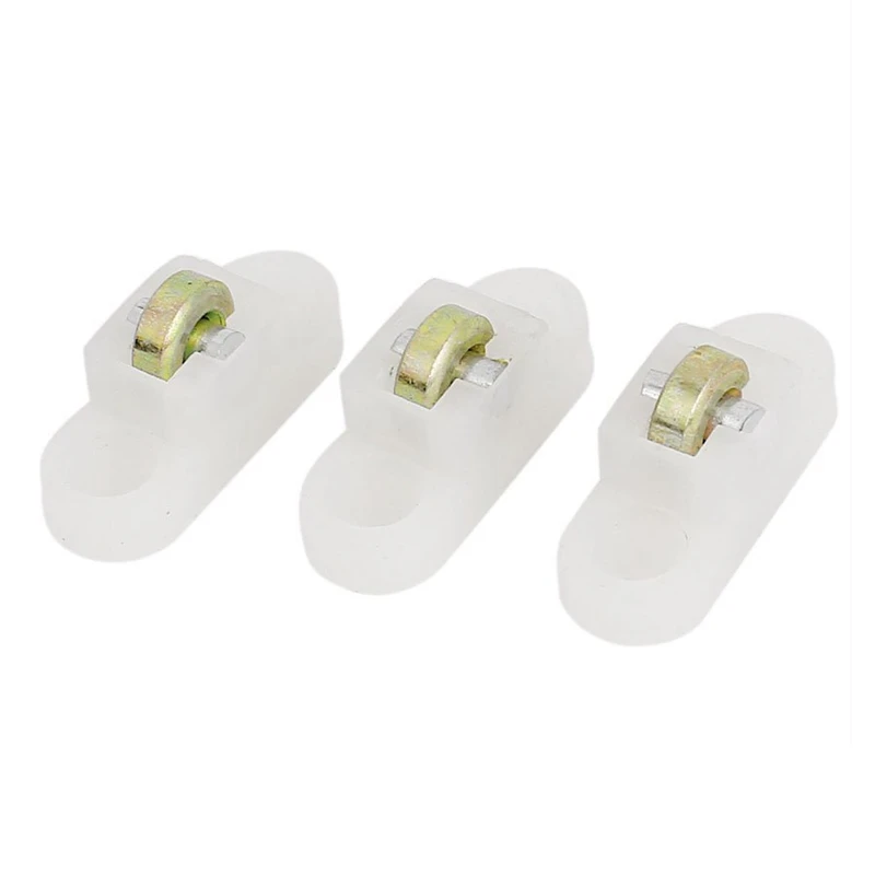 WSFS Горячие 4 шт двери окна шкафа одиночные раздвижные металлические роликовые