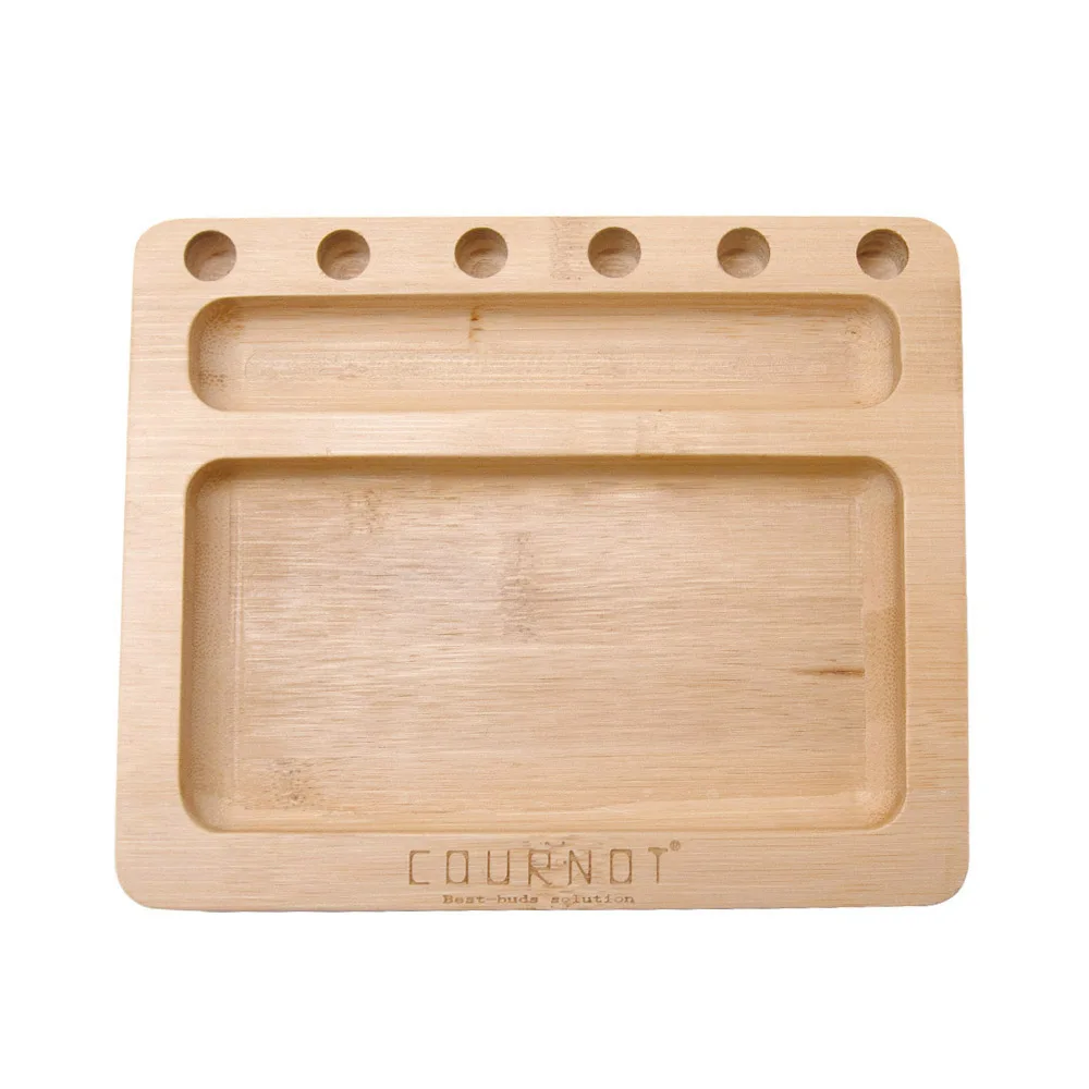 COURNOT Натуральный Бамбуковый поднос с предварительно свернутым Конусным