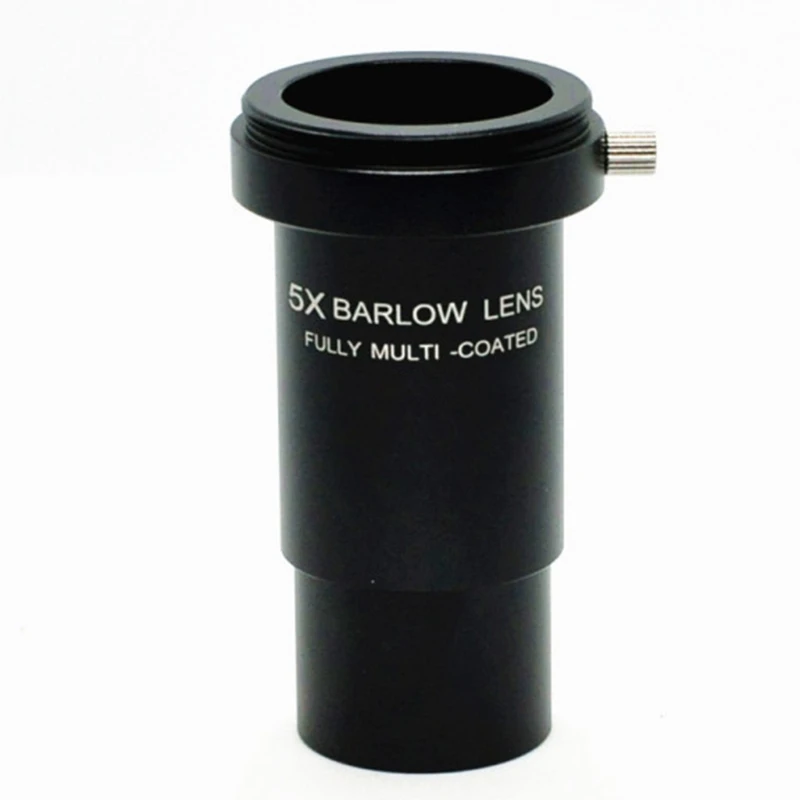 

W0YD 5X Barlow Lens 1.25" Metal Interface M42 for Monocular Binoculars Eyepiece Astronomical Telescope Accessories