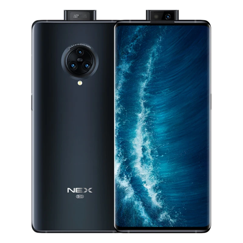 Original vivo Nex 3S Mobile Phone 6.89 inch Unbounded Waterfall Screen 12GB+256GB Snapdragon 865 Camera 64.0MP NFC Smartphone | Мобильные