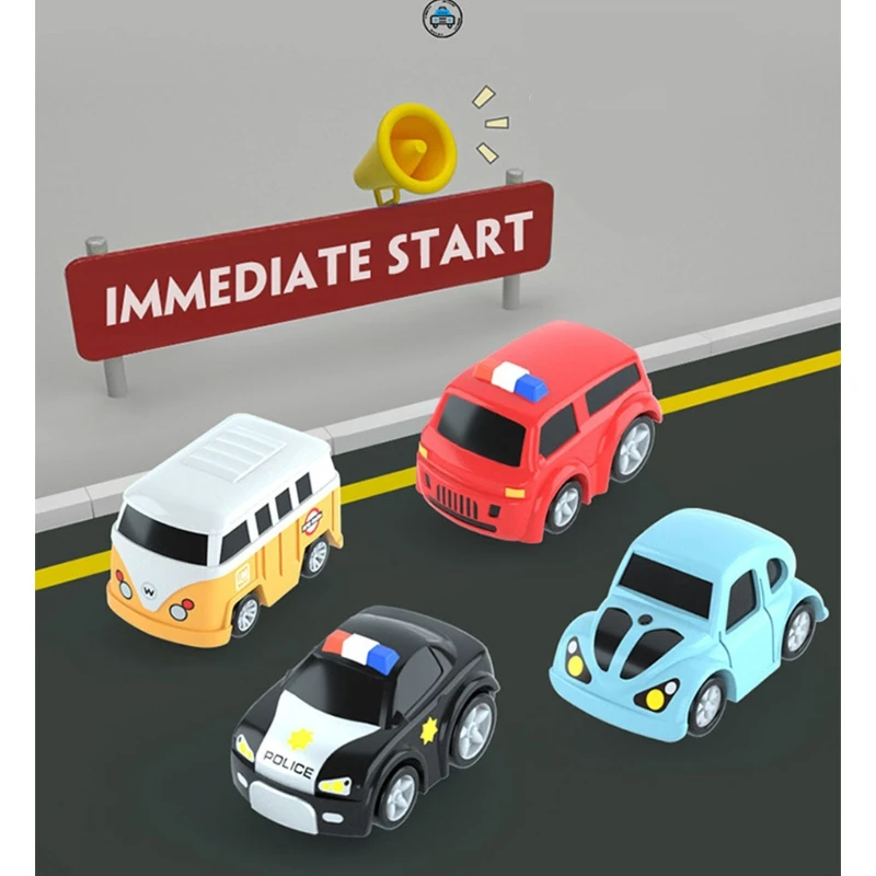 Автомобиль модель города спасательный Дошкольный обучающий игрушечный