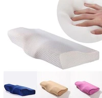 high quality neck pillow memory foam bedding pillow neck protection slow rebound butterfly shaped cervical pillow for sleeping