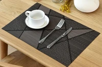 fyjafon 46pieces kitchen table mats set anti slip pvc placemats heat protection table mat easy washable table mats home decor