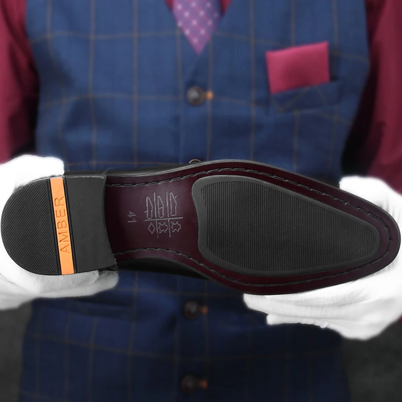 Новинка мужские туфли в стиле ретро из натуральной кожи свадебные туфли-оксфорды