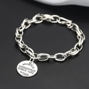 

2020 модные ювелирные браслеты для женщин серебряный браслет 925