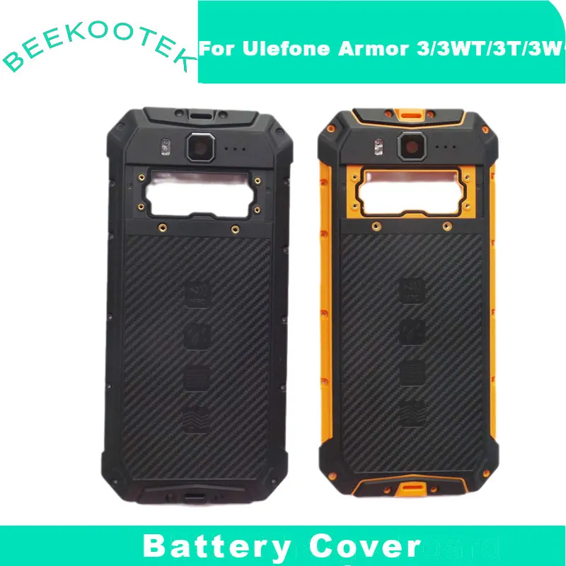 

New Battery Cover 5.7inch Battery Cover Shell Case+Rear Camera Lens+NFC Antenna Replacement For Ulefone Armor 3 3T 3W 3WT Phone