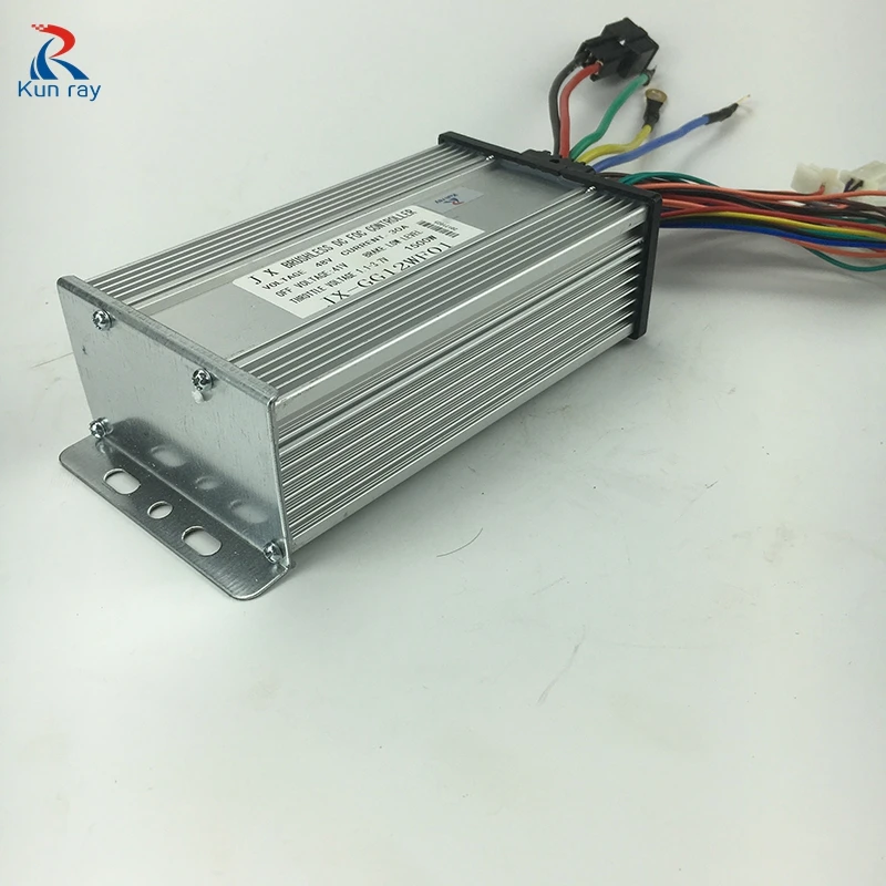 KUNRAY бесщеточный контроллер скорости двигателя 12Mosfet 800 Вт 1600 48 В постоянного тока