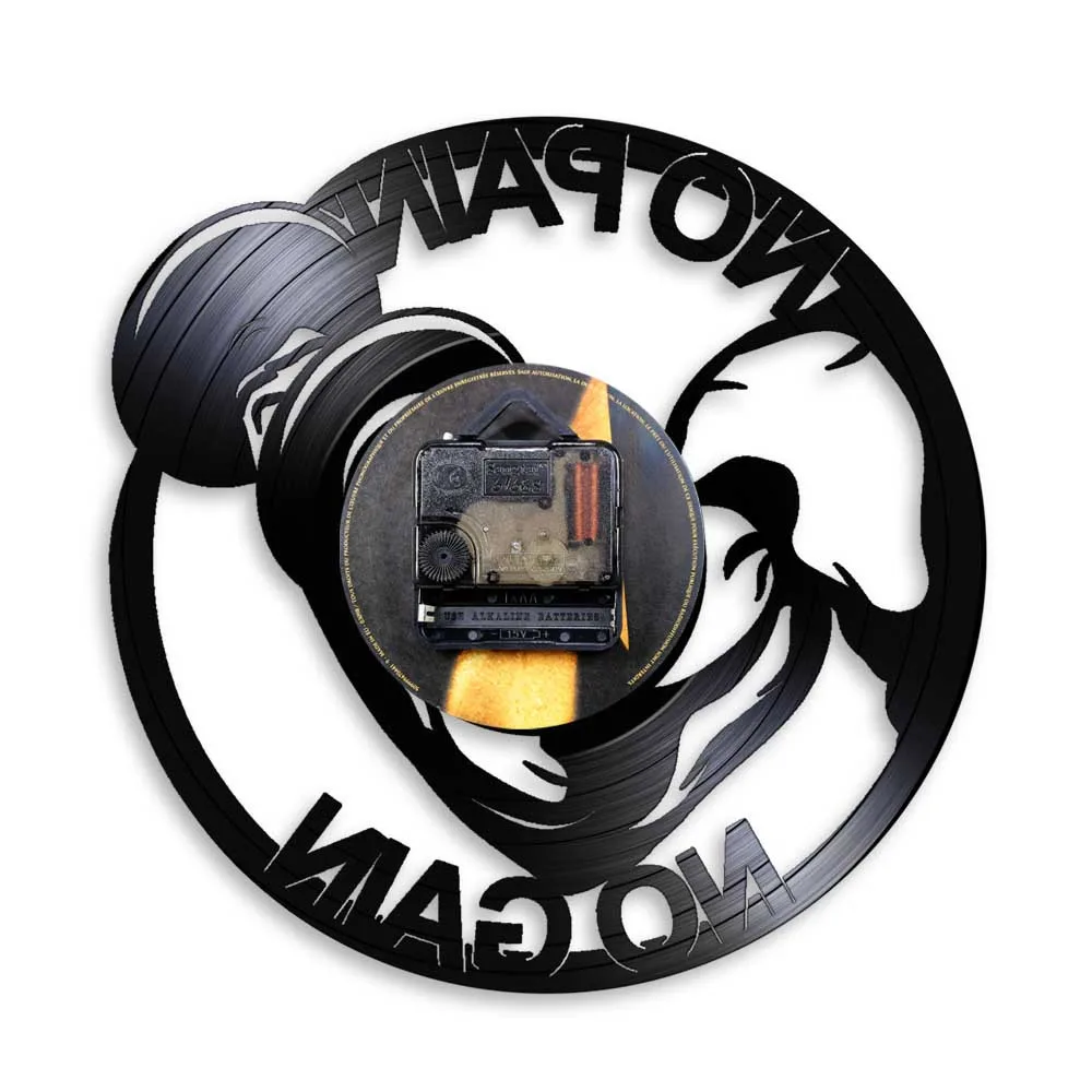 Настенные часы с виниловой пластиной в стиле ретро | Дом и сад