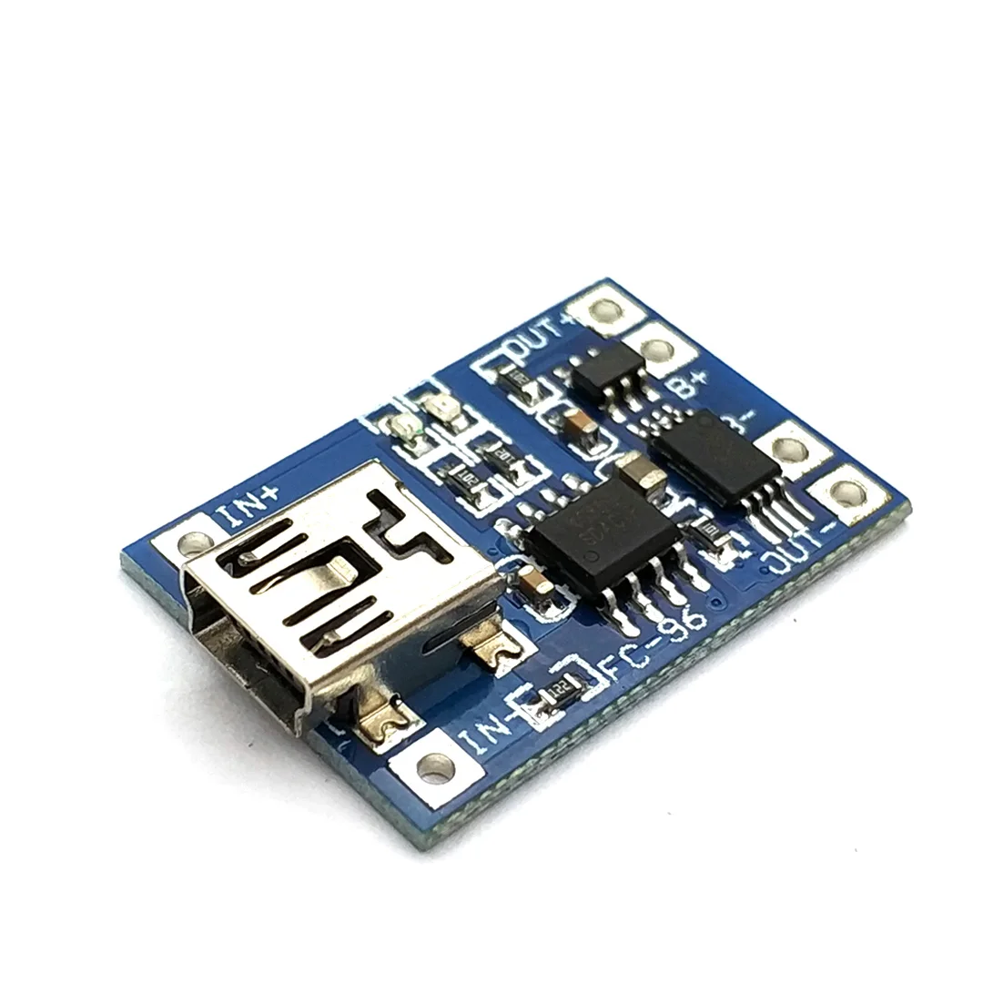 Зарядная плата TP4056 MINI USB 5 В 1 А 18650 литиевая батарея модуль зарядного устройства +