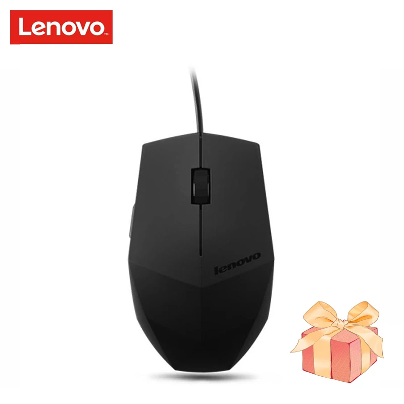 Оригинальная игровая мышь LENOVO M300 проводная для офиса с USB кабелем 1000 точек/дюйм