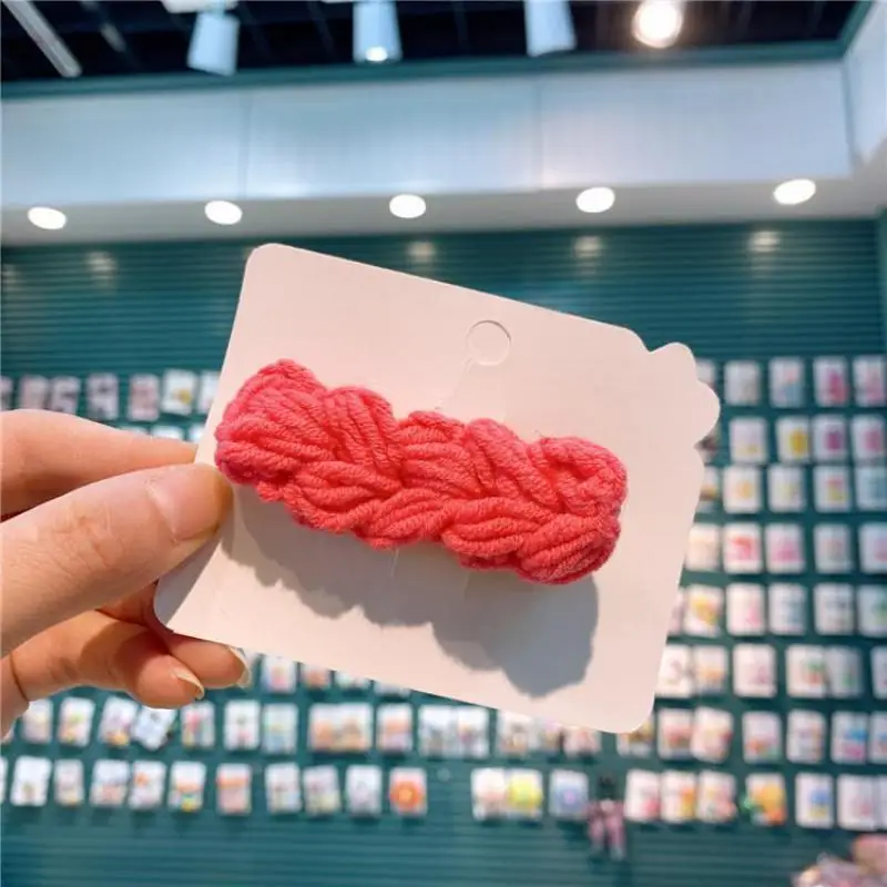 Horquillas de punto hechas a mano para ni&ntilde;a, accesorios para el cabello de princesa, Clip para beb&eacute;, pinza para el pelo para ni&ntilde;o peque&ntilde;o, pasadores, tocado-1