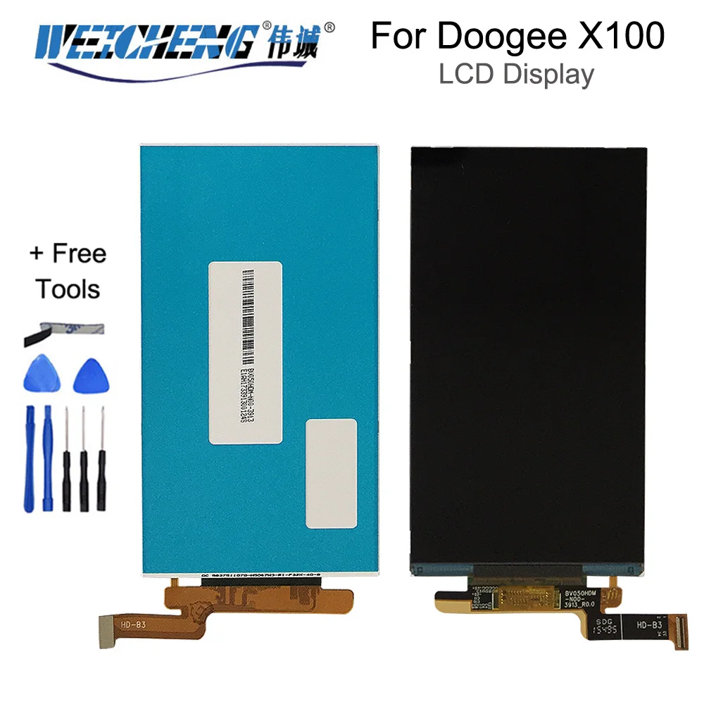 ЖК дисплей 5 0 дюйма Для DOOGEE X100 новый протестированный в сборе аксессуар для