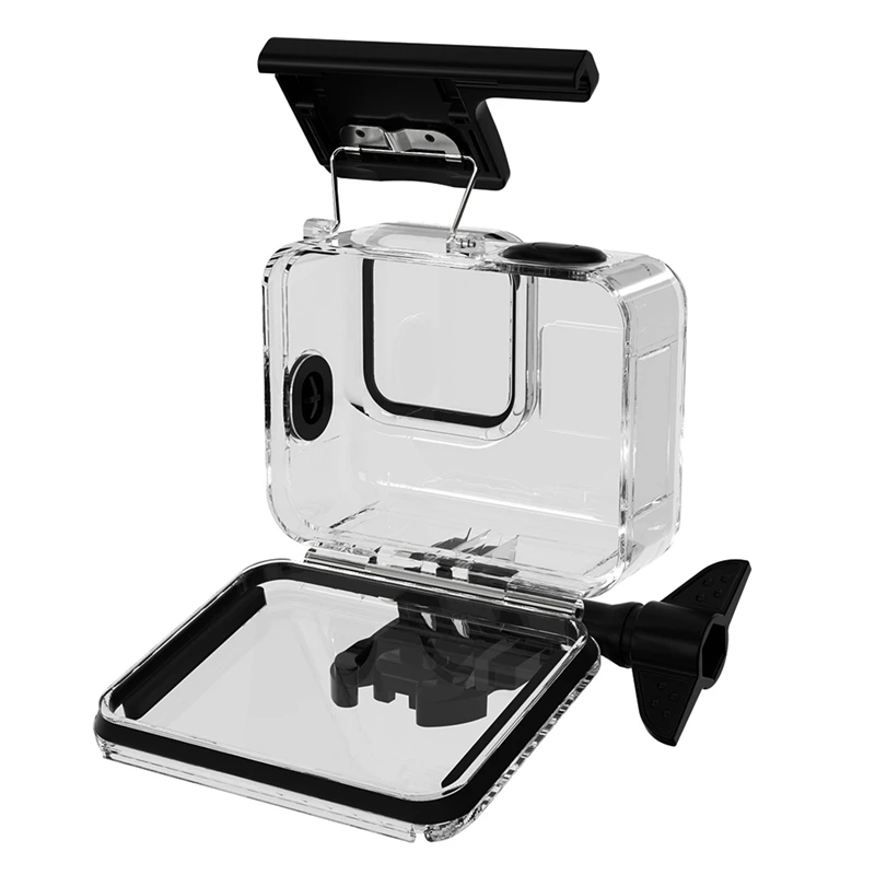 60 м подводный водонепроницаемый чехол Защитный Корпус силиконовая кнопка для