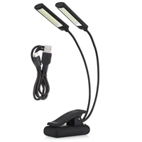 icoco 6w led usb dimmable clip on reading light for laptop notebook piano bed headboard desk portable night light