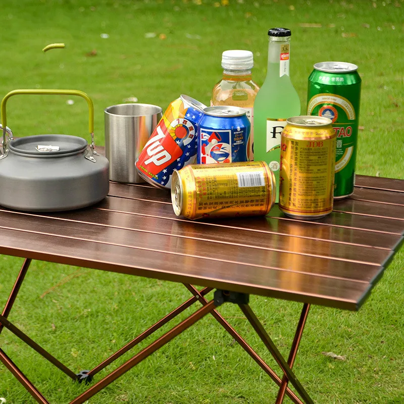 Складной стол для барбекю из алюминиевого сплава портативный настольный пикника