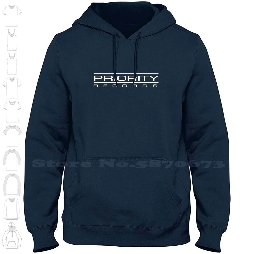 Priority Records Promo Replica - Home Of Nwa Ice T Streetwear Sport Hoodie Sweatshirt Westcoast Ice T Jay Z West Side Compton