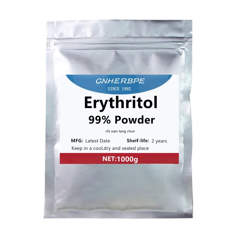 

50-1000g Food Grade Sweeteners Organic Erythritol Powder,Substitute Sugar for Zero Calorie Baking Raw Materials,ChiXianTangChun