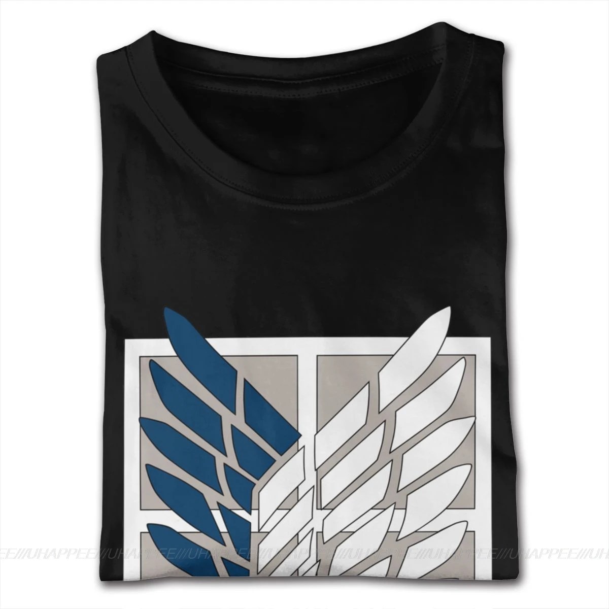 Аниме Shingeki No Kyojin атака на футболки Титан рубашки мужская рубашка с принтом Distressed