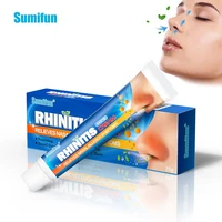 sumifun 1box nasal essential oil rhinitis sinusitis nasal congestion treatment cream natural mint extract refresh nose cold cool