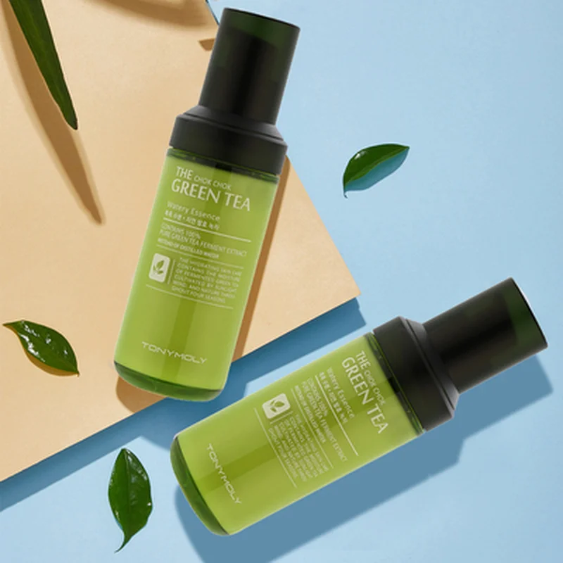 Tonymoly chok жидкий экстракт водяной замок маленькая зеленая бутылка