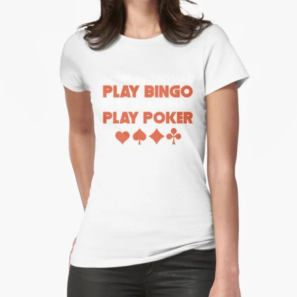 

Some Grandmas Play Real Grandmas Play Poker T-Shirt Print Top