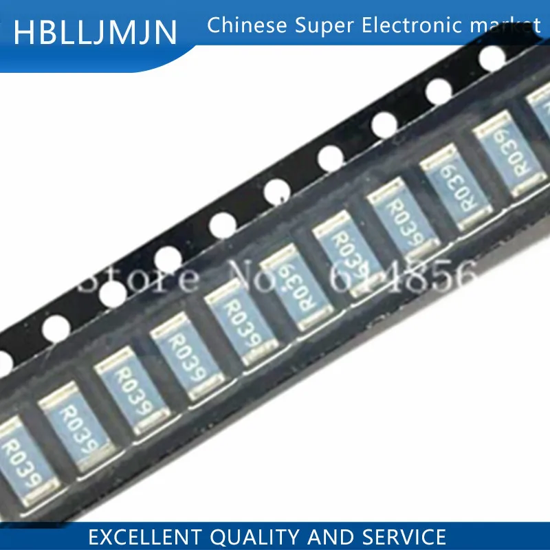 50 шт. SMD сопротивление 2010 5025 1% 0 01r 012r 015r 02r 025r 03r 1/2 Вт 5 | Электронные компоненты и
