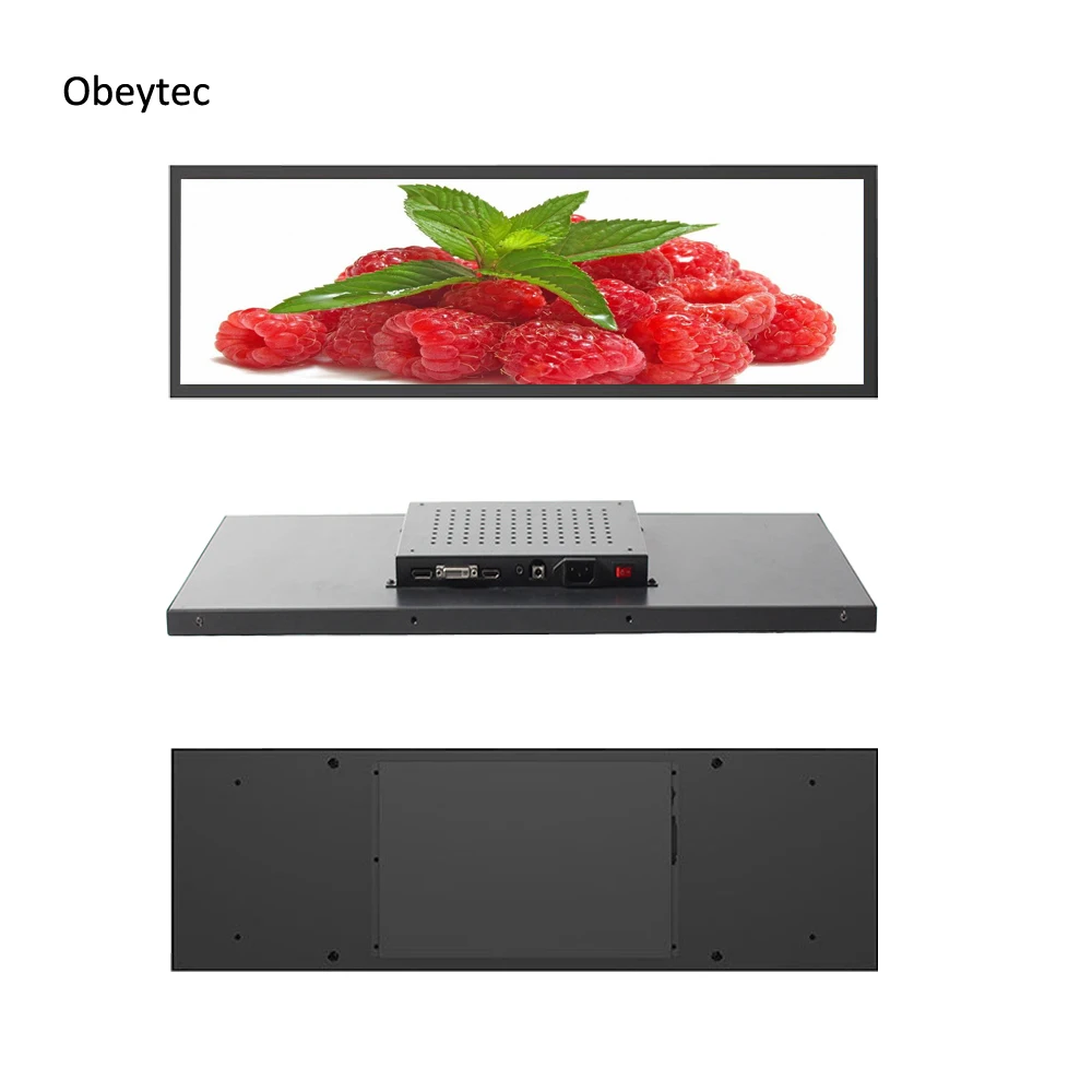 28 5 дюймовый Android дисплей монитор бар растягивается ЖК-мониторы 1920 × 536 VGA/HDMI порт |