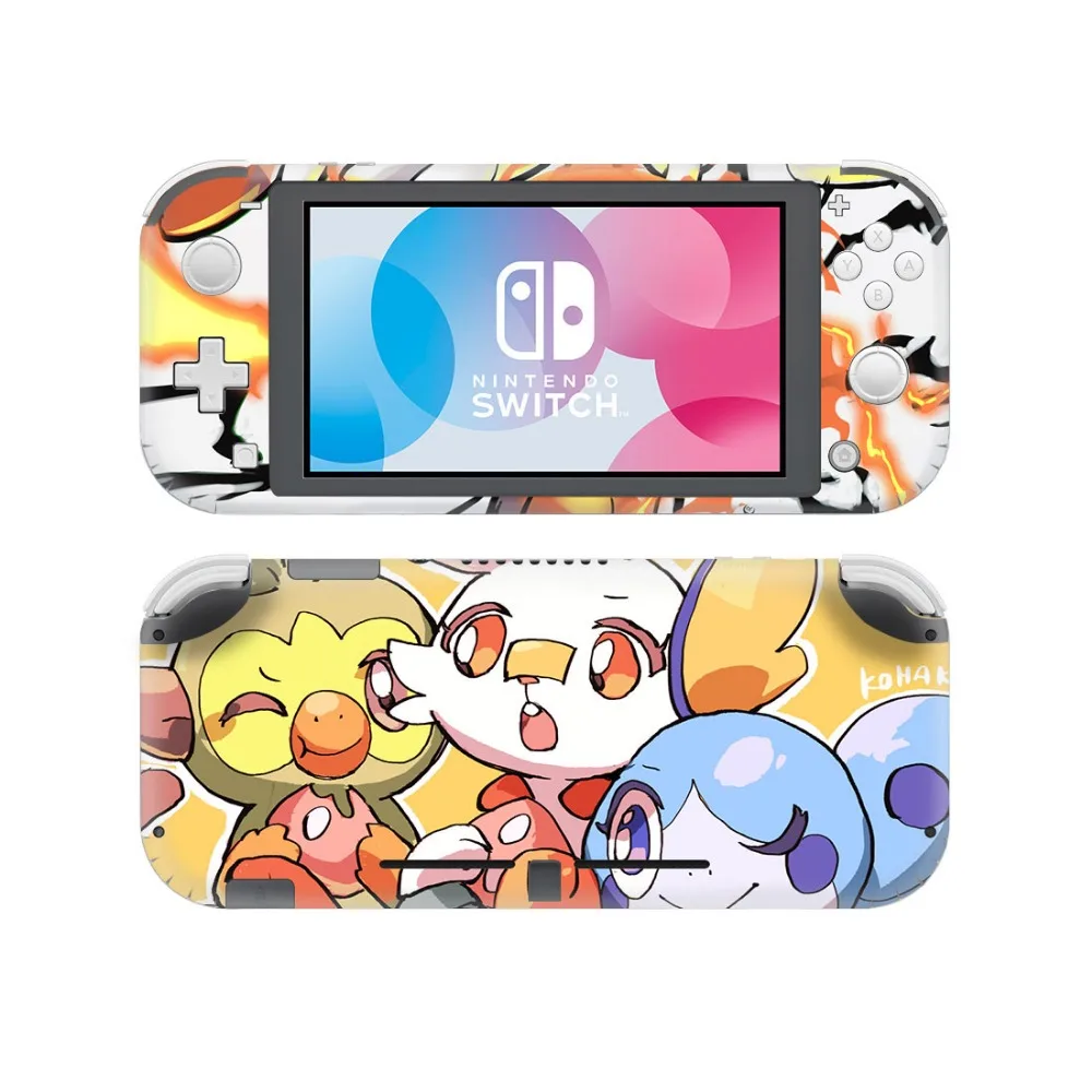 Pokemon Go наклейка на кожу для nintendo Switch Lite консоль и контроллер протектор Joy-con NAND Switch Lite наклейка на кожу
