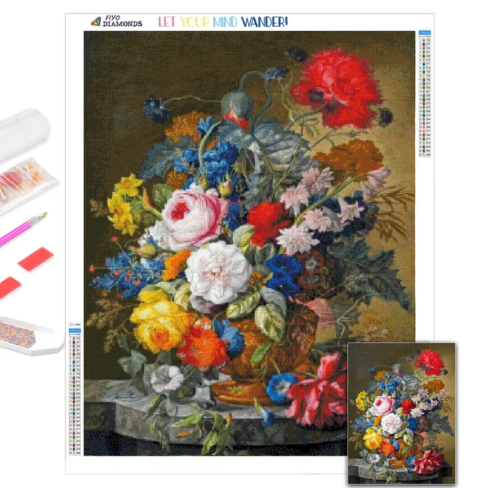 5D алмазная живопись сделай сам пион сиреневый цветок вышивка декоративные