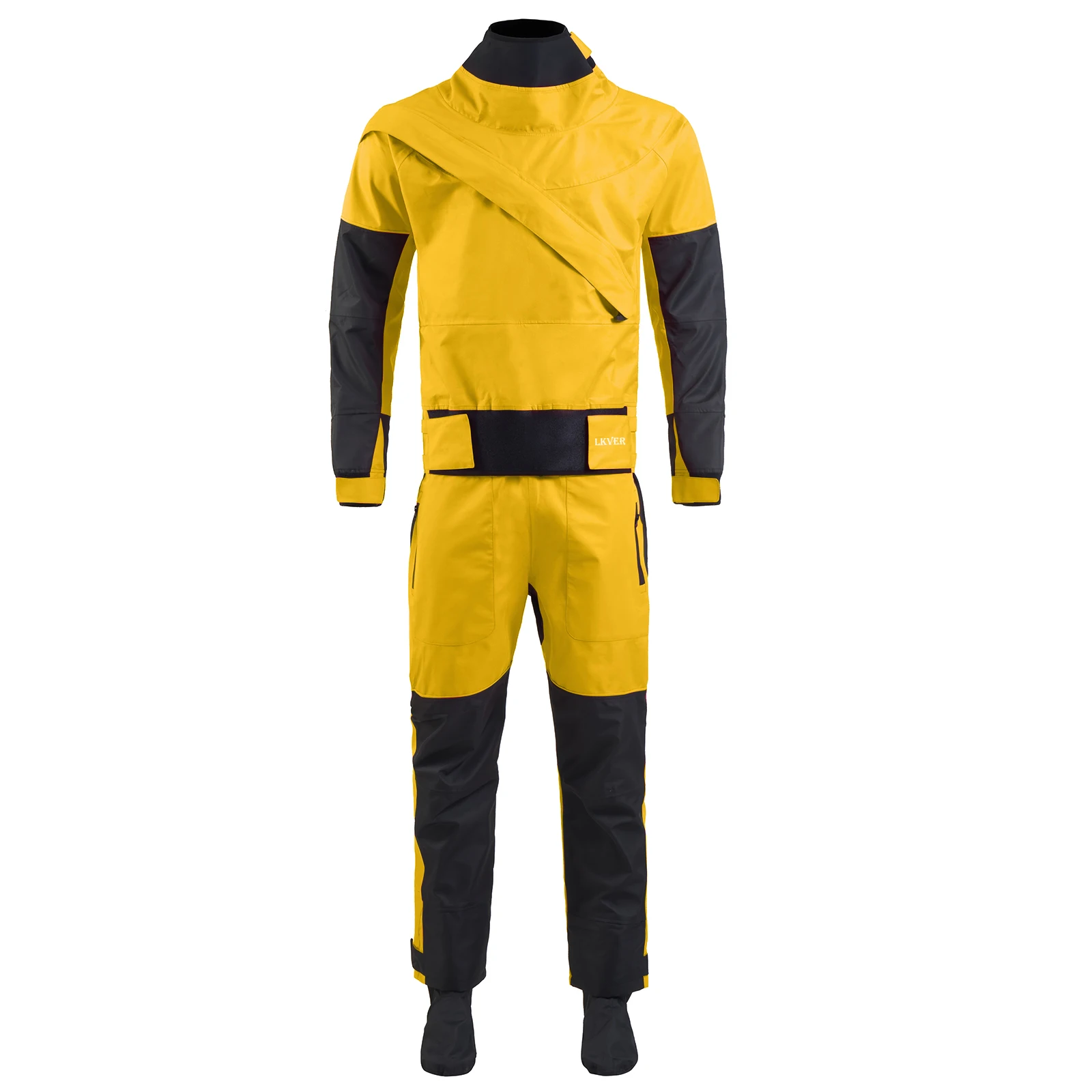 Женские костюмы drysuit Oeko-Tex Pro ткань нейлон водонепроницаемые молнии латексная