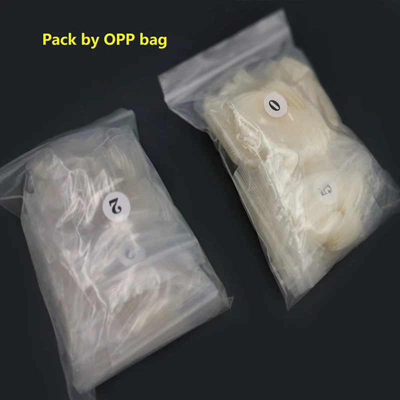 Fingerqueen 480pcs Fake Nails Long Ballerina Full Half French Acrylic Nail Tips Square Head False | Красота и здоровье