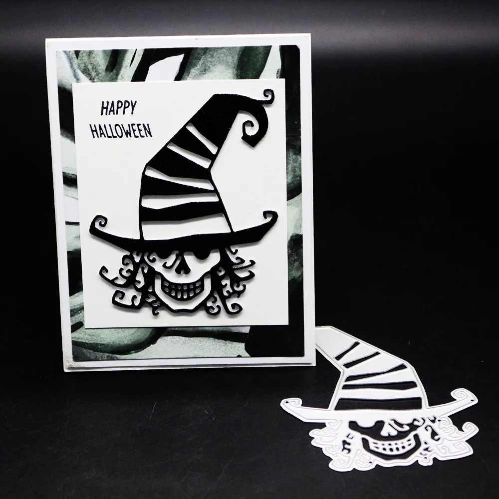 Новый Хэллоуин призрак голова тиснение режущий пресс форма инструмент шаблон