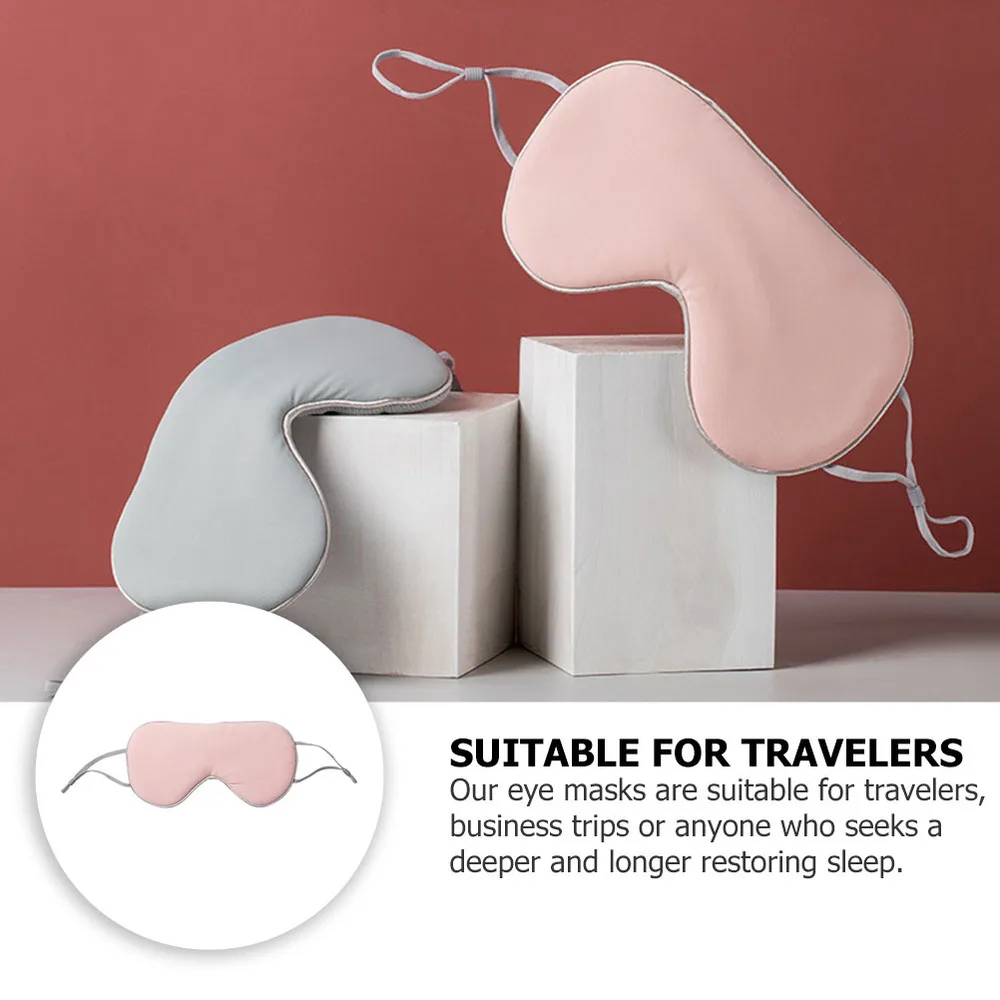 

1pc Ice Silk Eye Mask Double-sided Eye Mask Relieve Eye Fatigue Eye Mask