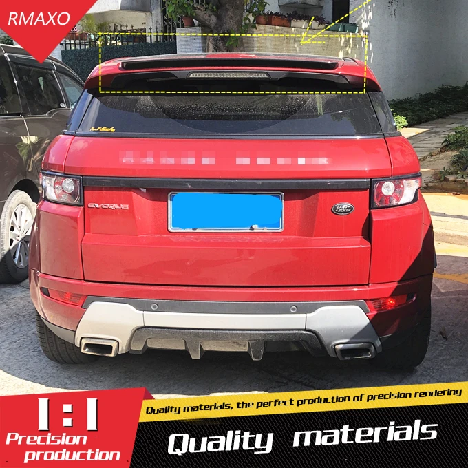Спойлер для Land Rover Evoque 2012 2014 из АБС пластика заднее крыло автомобиля задний