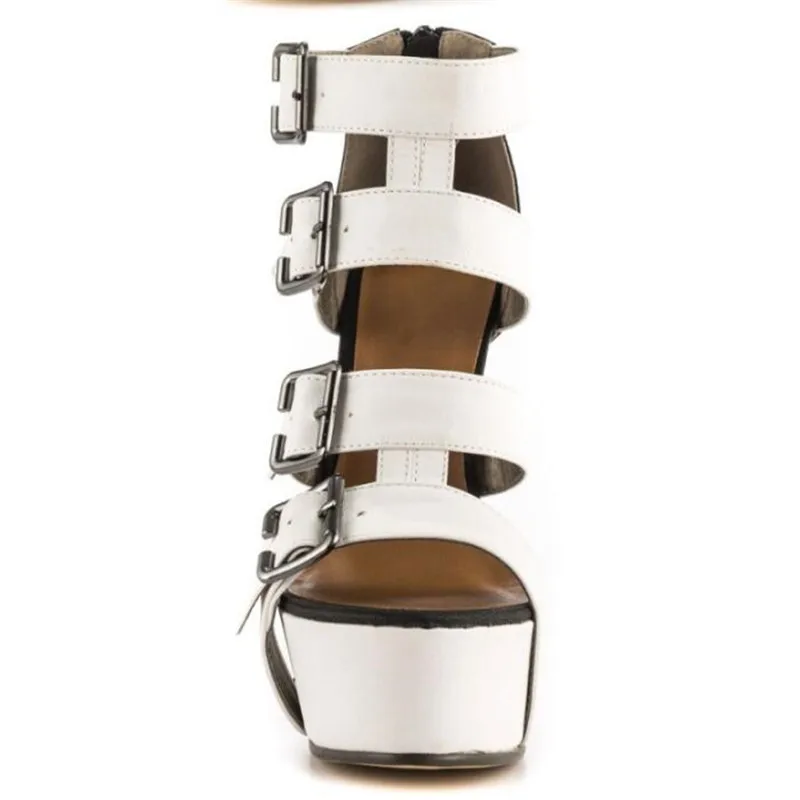 Женские туфли на шпильке 15 см сандалии с узором обувь для ночного клуба выставки