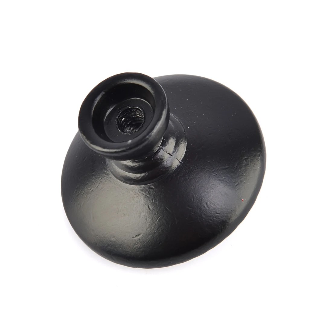 6Pcs Cute Round Durable Zinc Alloy Knob with Floral Emboss Door Drawer Pull Handle for Home Decor- Black | Обустройство дома