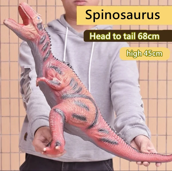 Модель динозавра 68 см игрушка большого размера тираннозавр рекс мягкие куклы