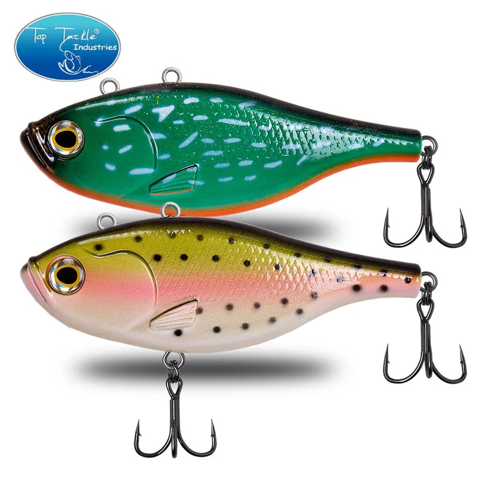 

Cf Lure 120mm 54g ABS Plastic Big VIB Jerk Bait 2 Connect Rings Fishing Lures