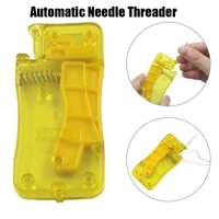 automatic needle threader sewing needle device hand machine diy tool sewing needles parts for elderly household accessories 1pcs