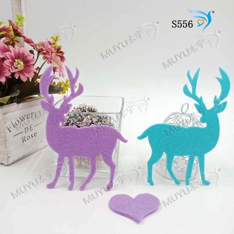 Новая деревянная форма лося для скрапбукинга Thickness-15.8mm S556