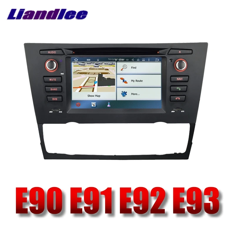 Liandlee автомобильный мультимедийный плеер NAVI для BMW 3 E90 E91 E92 E93 2005 ~ 2013 с DVD BT