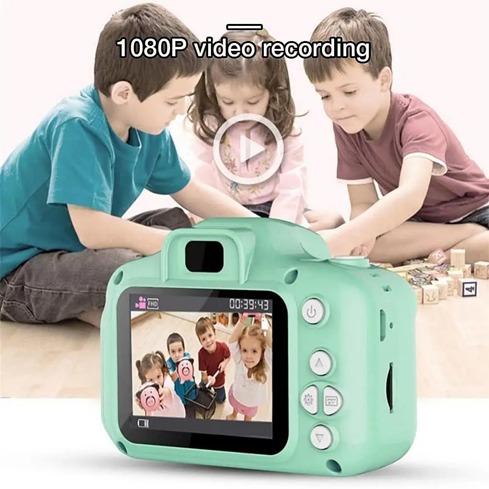 

Kids Digital HD 1080P Video Camera 2.0 Inch Color Display Children Baby Gift Cameras Pocket video Recorder Camcorder Kids Toys