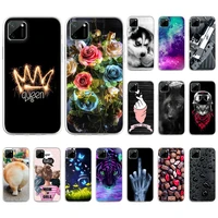 silicone case for oppo realme c11 case soft tpu phone case for realme c15 6i 5i 6 pro 5 back paint cover carcases bumper coque