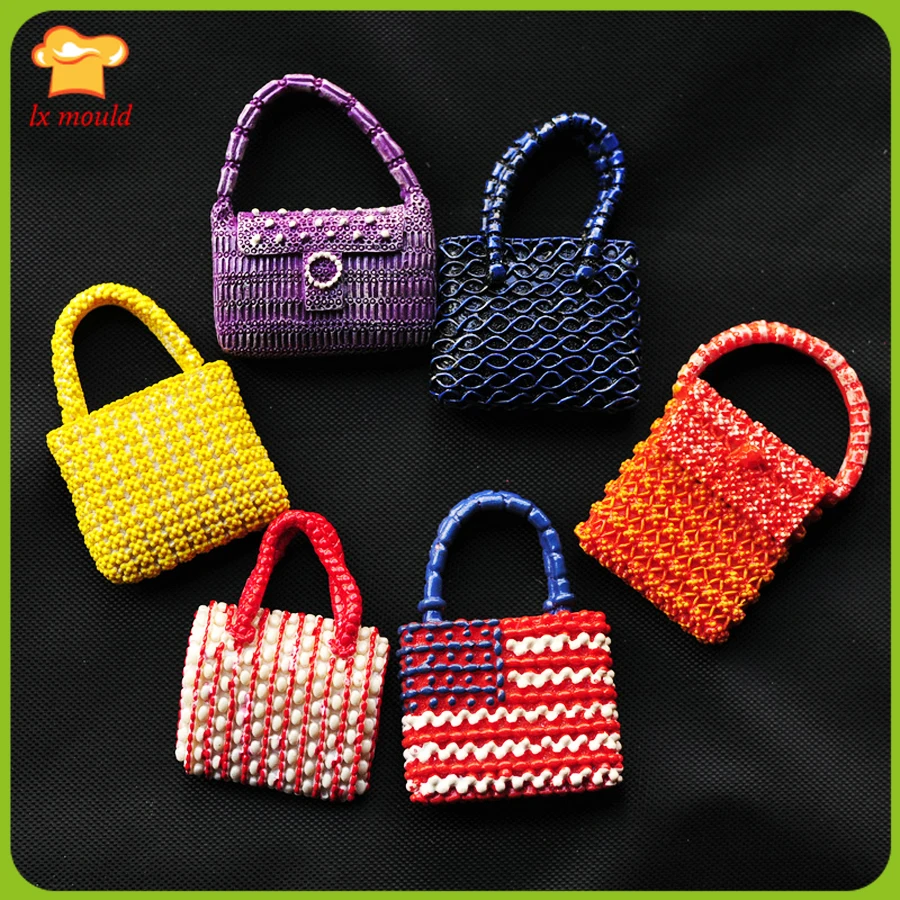 

Силиконовые формы для сумок от известного бренда LXYY в стиле ретро