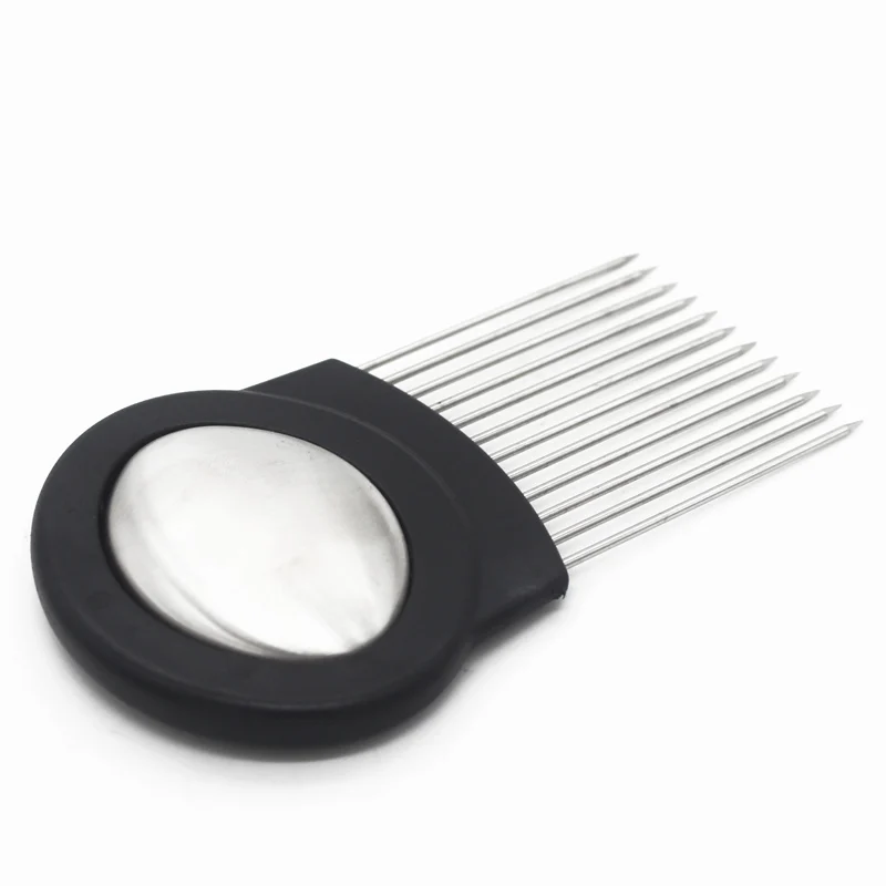 Goldbaking для лука из нержавеющей стали держатель нож овощерезки гаджет нарезки