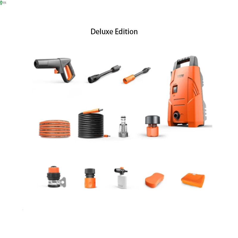 Дешево Бытовая Автомойка высокого давления, бытовой Автоматический водяной насос, мойка автомобиля, водяной пистолет, очищающая машина, портативн...