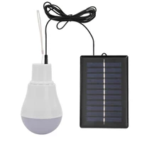 5v 15w 300lm outdoor solar lamp usb rechargable led bulb portable solar power panel outdoor lighting camping tent solar lamp